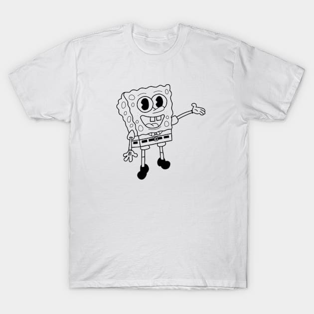Vintage spongebob t shirt top